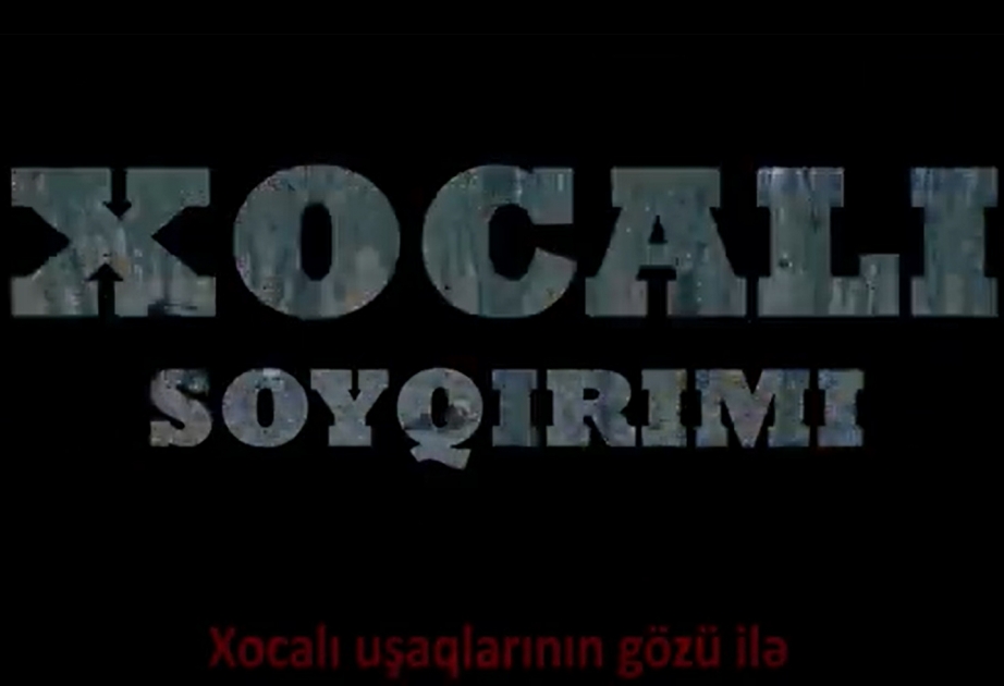 “Xocalı soyqırımı Xocalı uşaqlarının gözü ilə” videoçarxları təqdim edilib