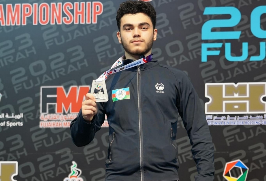Azerbaijani karate fighter claims silver at Karate1 Youth League - Fujairah 2023
