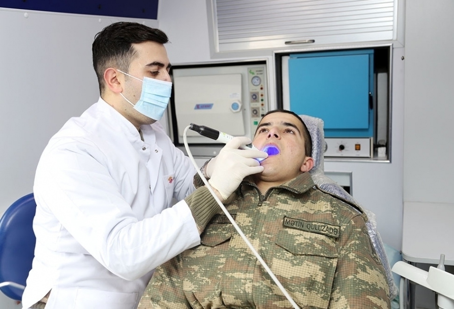 Проведен выездной стоматологический осмотр и лечение военнослужащих, дислоцированных на освобожденных территориях