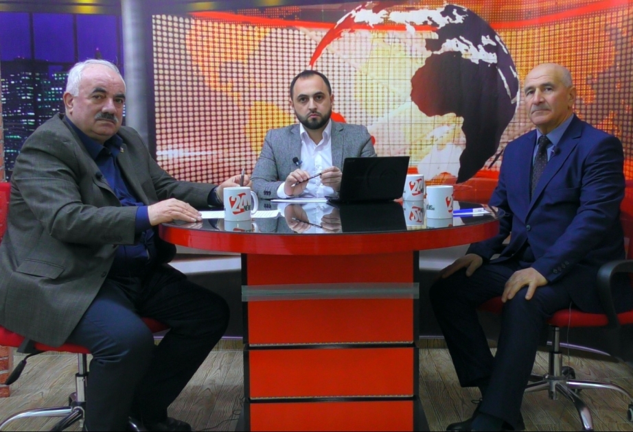 AZƏRTAC-ın xüsusi müxbiri Gürcüstan telekanalında Xocalı soyqırımından danışıb