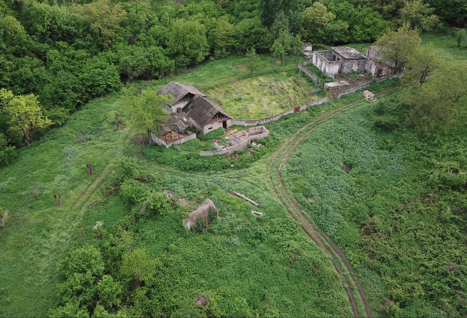 Село Газанчи Зангиланского района  ФОТО
