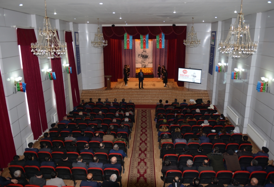Region gəncləri tərəfindən Xocalı soyqırımı qurbanlarının xatirəsi anılıb
