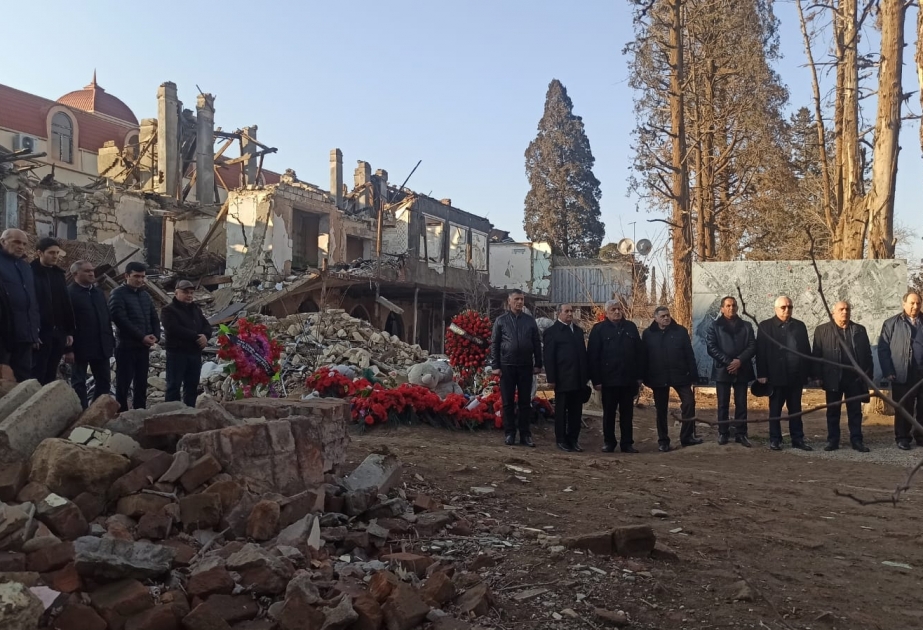 Gəncədə Xocalı soyqırımı qurbanlarının xatirəsi yad olunub
