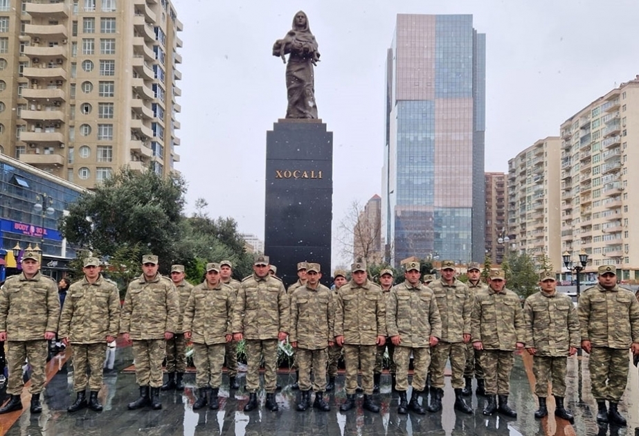Series of events held in Azerbaijan Army on occasion of 31th anniversary of Khojaly genocide