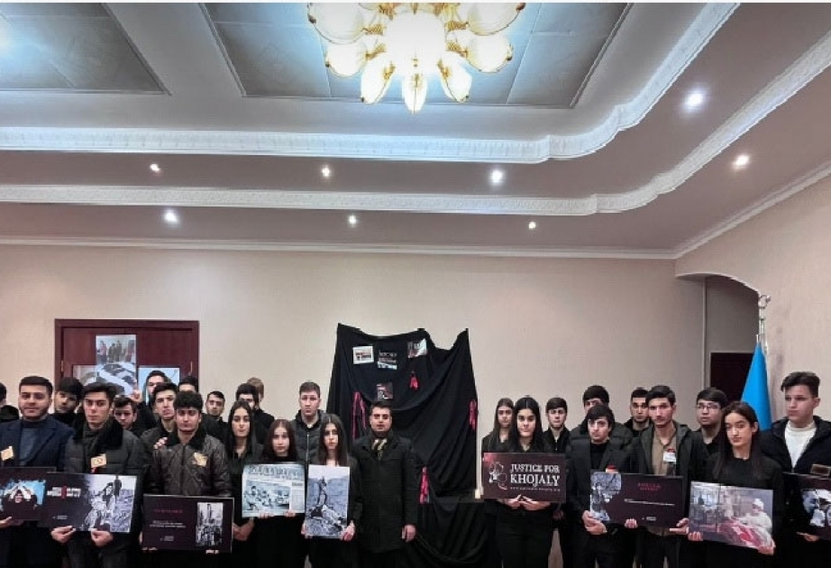 Xocalı soyqırımı qurbanlarının xatirəsi Aktauda da ehtiramla anılıb