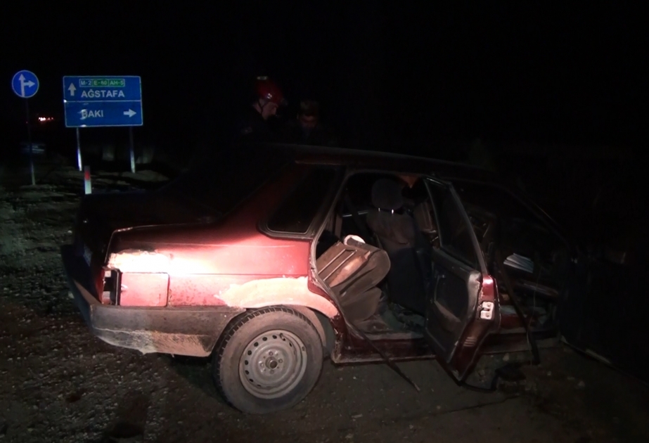 Ağstafada yol qəzası olub: ölənlər var  YENİLƏNİB VİDEO