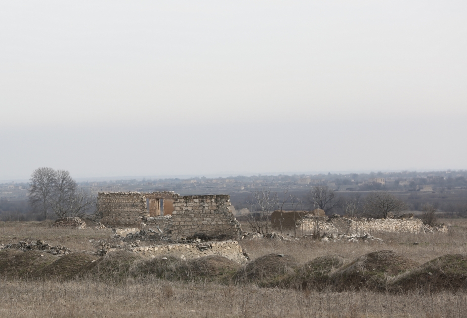 Dorf Chukhurmahla in der Region Agdam