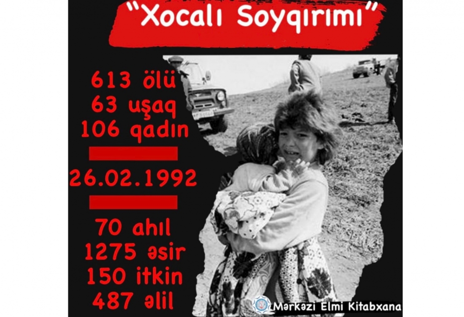 MEK-də Xocalı soyqırımının ildönümünə həsr olunmuş virtual sərgi hazırlanıb