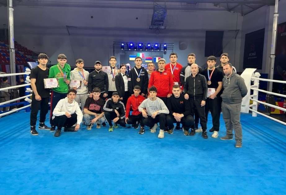 Azerbaijani boxers bring home 18 medals from Romania