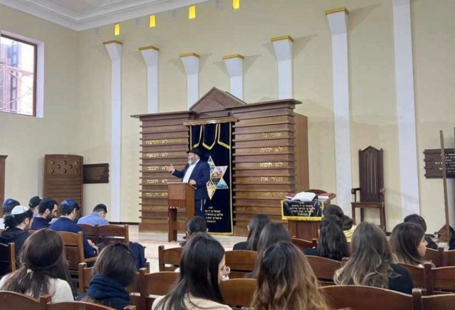 Xocalı qətliamının qurbanlarının xatirəsi Bakı sinaqoqunda yad edilib
