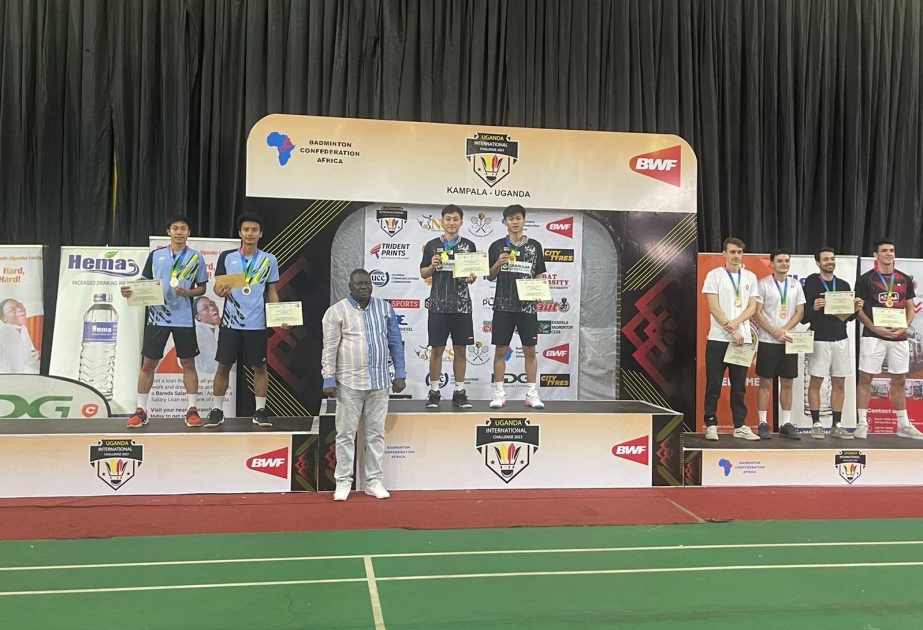 Азербайджанские бадминтонисты заняли второе место в турнире Uganda International Challenge 2023