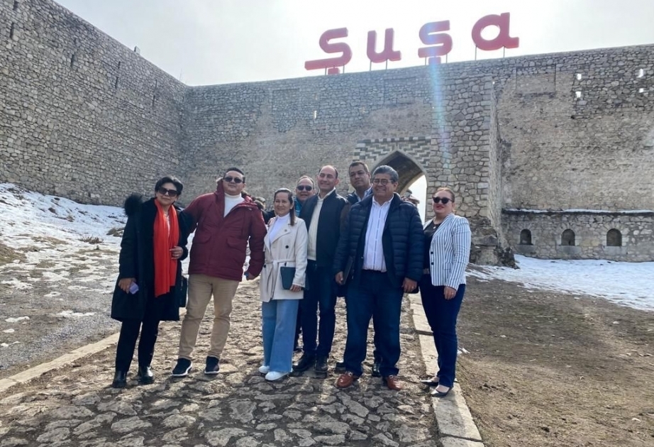 Mexican parliamentary delegation visits Azerbaijan’s city of Shusha