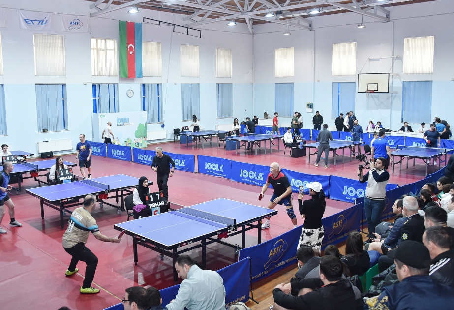 Bədən Tərbiyəsi və İdman Gününə həsr olunmuş stolüstü tennis turnirinə start verilib
