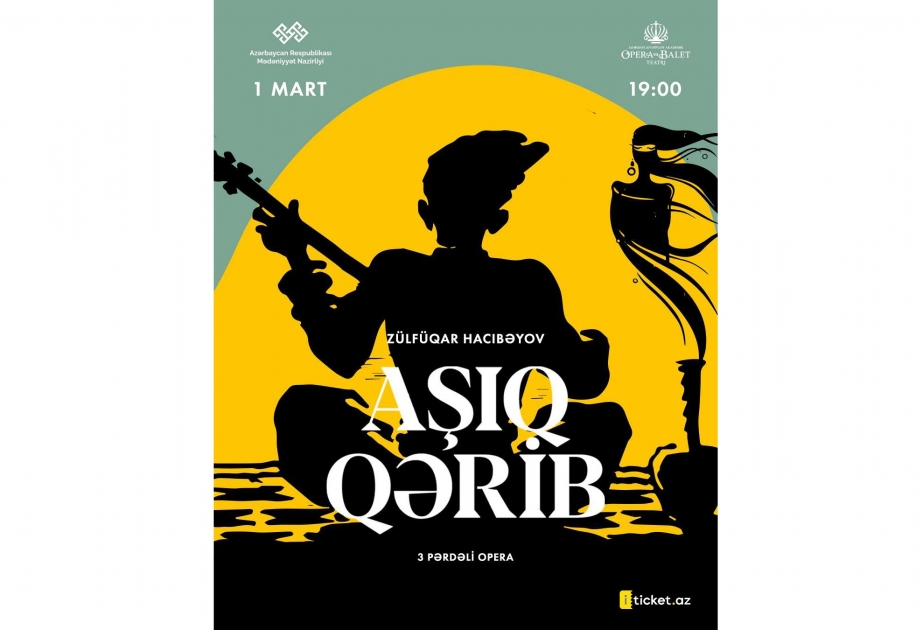 “Aşıq Qərib” operası növbəti dəfə səhnədə