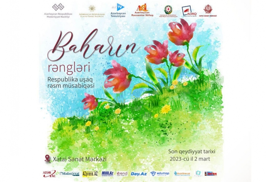 “Baharın rəngləri” adlı rəsm müsabiqəsi davam edir
