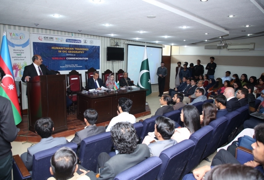 Pakistan hosts seminar on Khojaly tragedy