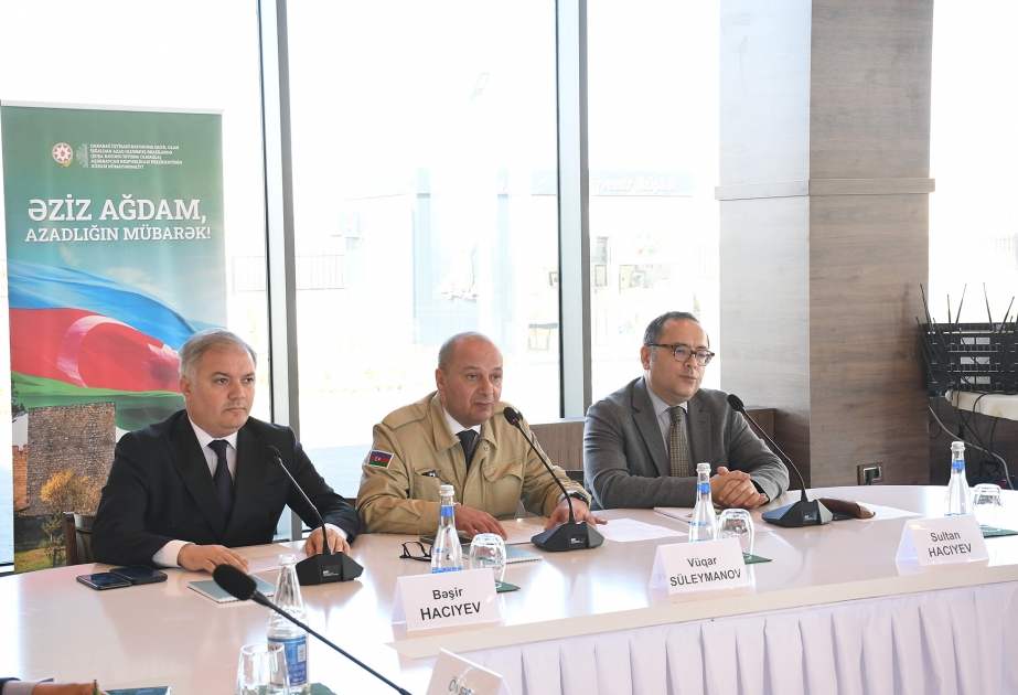 Ağdam rayonu üzrə minadan təmizlənməli olan prioritet ərazilər açıqlanıb