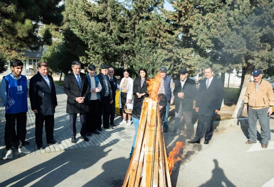 Ahıl şəxslər üçün sosial xidmət müəssisəsi sakinləri ziyarət olunub