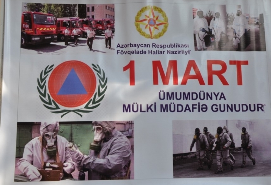1 Mart - Ümumdünya Mülki Müdafiə Günüdür