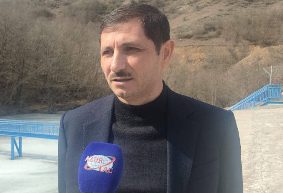 Анар Джебраиллы: Вблизи села Дашалты построена водохранилищная плотина вместимостью 25 тыс. кубометров