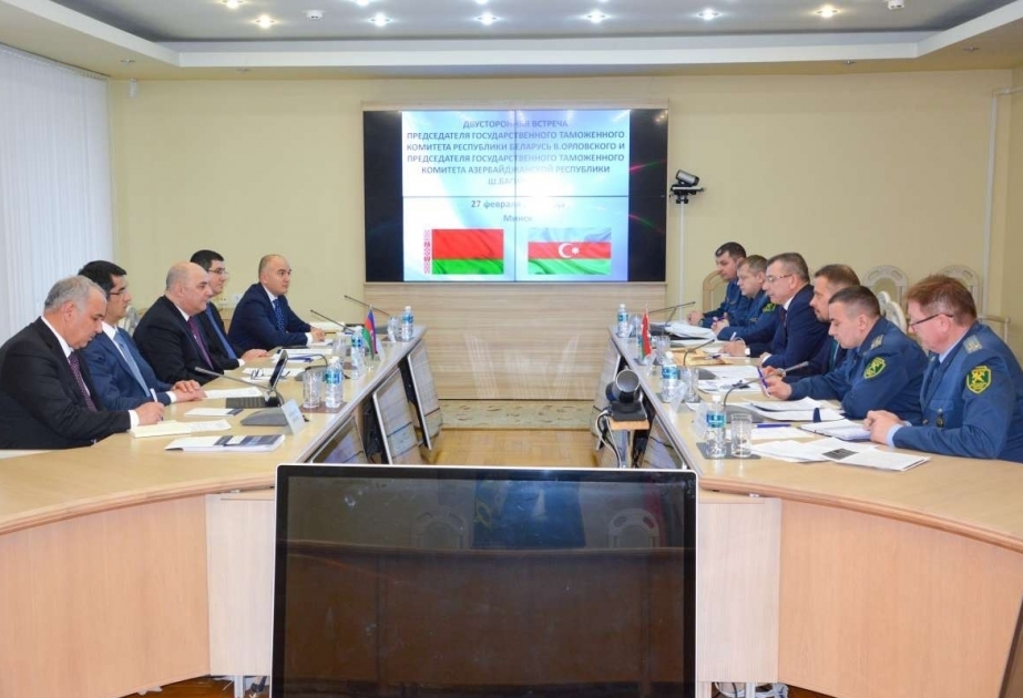 Las autoridades aduaneras de Azerbaiyán y Bielorrusia firman un plan de cooperación bilateral