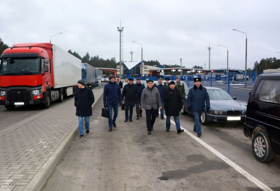 Gömrük Komitəsinin nümayəndə heyəti “Privalka” buraxılış məntəqəsinin fəaliyyəti ilə tanış olub