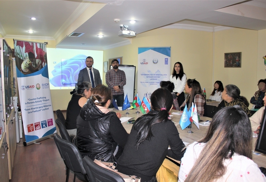 IOM Azerbaijan, UNDP organize three-month training for victims of trafficking and gender based violence

