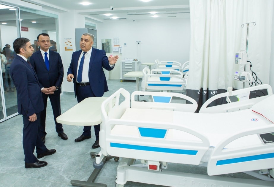 Kliniki Tibbi Mərkəzin Toksikologiya şöbəsi və Təcili təxirəsalınmaz tibbi yardım bölməsi əsaslı təmir olunub