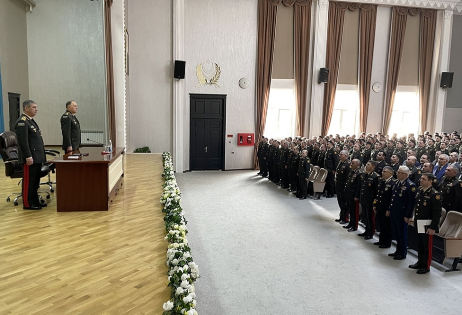 Heydər Əliyev adına Hərbi İnstitutun 105 illiyi qeyd olunub VİDEO