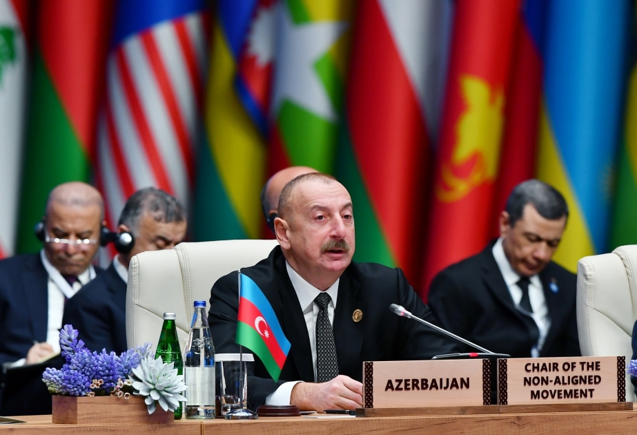 President of Azerbaijan: NAM should actively participate in reshaping the new world order