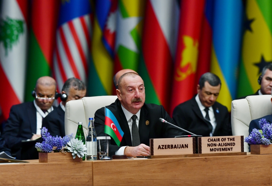 President Ilham Aliyev: Liberated territories of Azerbaijan have been turned into an example of urbicide, culturicide and ecocide VIDEO