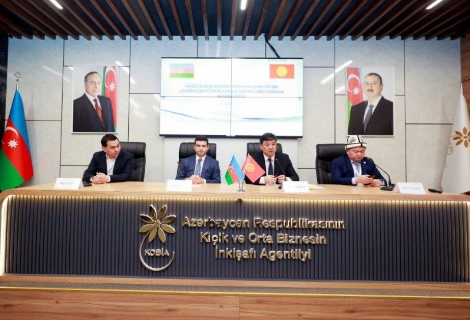 İslam İnkişaf Bankı Qrupunun prezidenti və Qırğız Respublikasının Nazirlər Kabineti sədrinin müavini “Bakı KOB evi”ndə olub