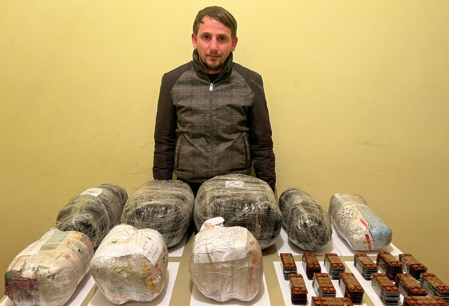 DSX: 62 kiloqramdan çox narkotik vasitənin İrandan Azərbaycana keçirilməsinin qarşısı alınıb