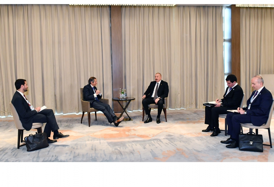 Le président Ilham Aliyev reçoit le directeur général de l’Agence internationale de l’Energie atomique MIS A JOUR VIDEO