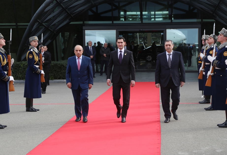 Завершился визит Президента Туркменистана в Азербайджан