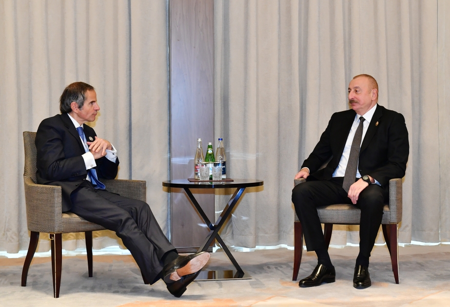 Prezident İlham Əliyev: Azərbaycan Atom Enerjisi üzrə Beynəlxalq Agentliklə əməkdaşlığa böyük önəm verir