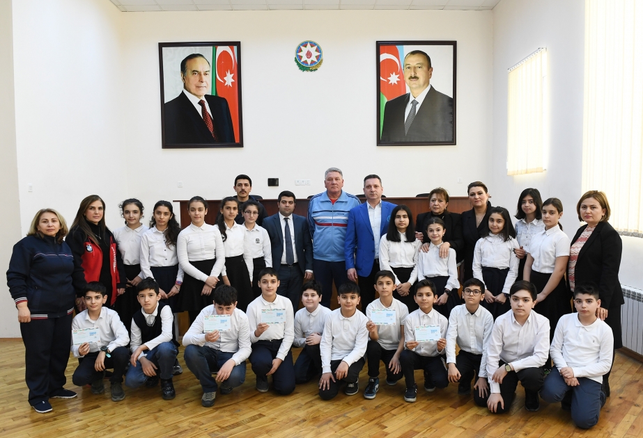 Məktəblilər üçün avarçəkmə idman növü üzrə ustad dərsləri