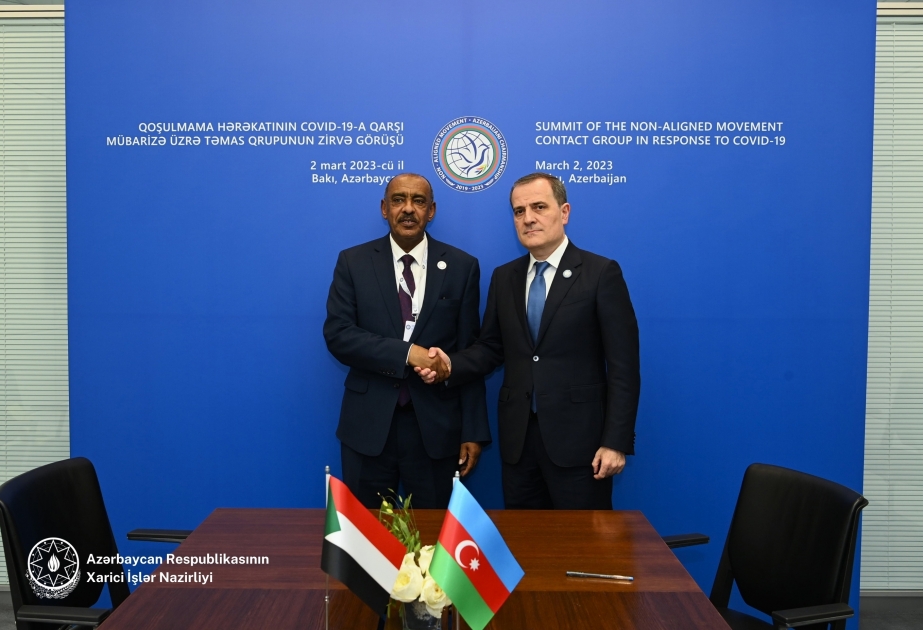 وزير الخارجية يلتقي نظيره السوداني
