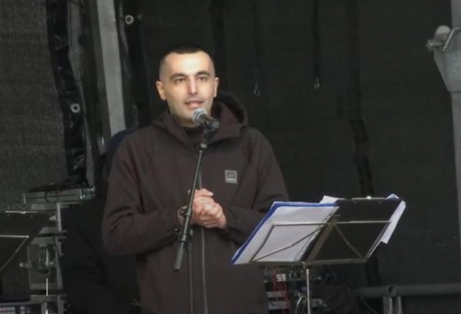 Gürcüstan mətbuatı Vyanada Xocalı soyqırımı ilə bağlı aksiyadan yazıb