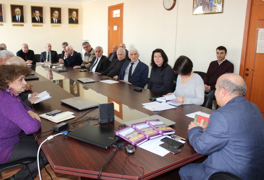 Şuşa rayonunun coğrafiyasından bəhs edən kitabın təqdimatı olub