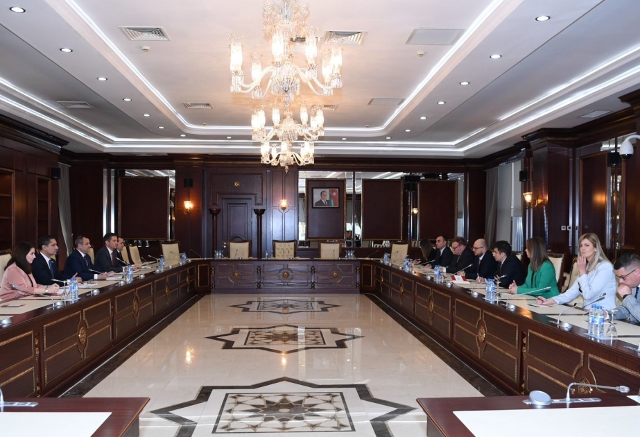 Monteneqronun nümayəndə heyəti Milli Məclisdə olub