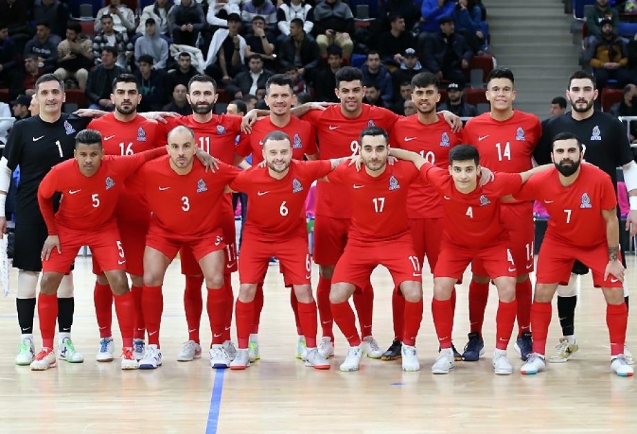 Futzal üzrə Azərbaycan millisi Yunanıstan yığmasına qalib gəlib