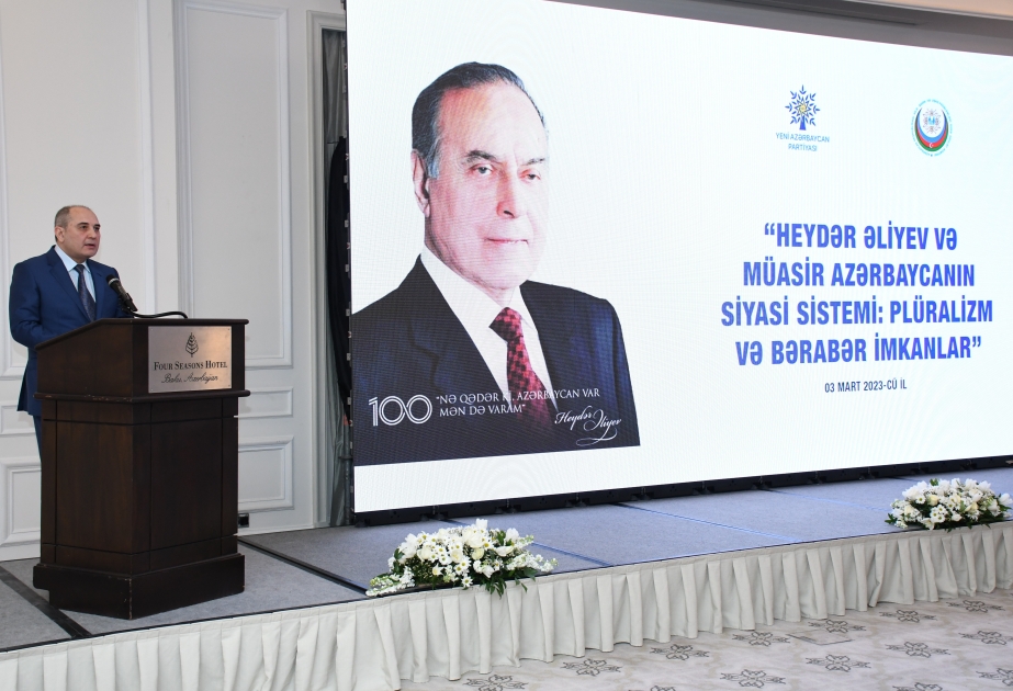 “Heydər Əliyev və müasir Azərbaycanın siyasi sistemi: plüralizm və bərabər imkanlar” mövzusunda konfrans keçirilib