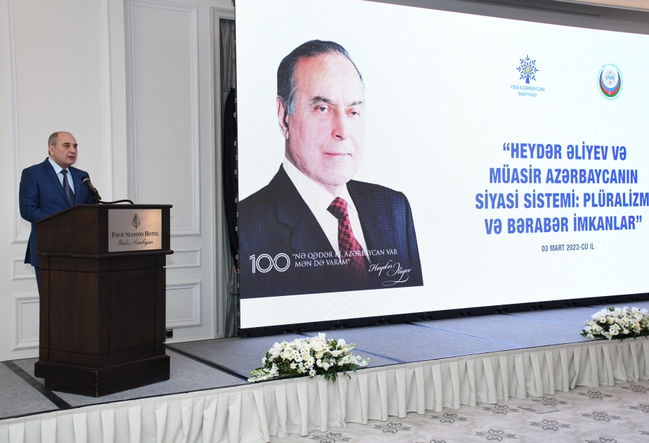 Tahir Budaqov: Heydər Əliyevin nüfuzu YAP-ın ardıcıl nailiyyətlər qazanmasını təmin edib