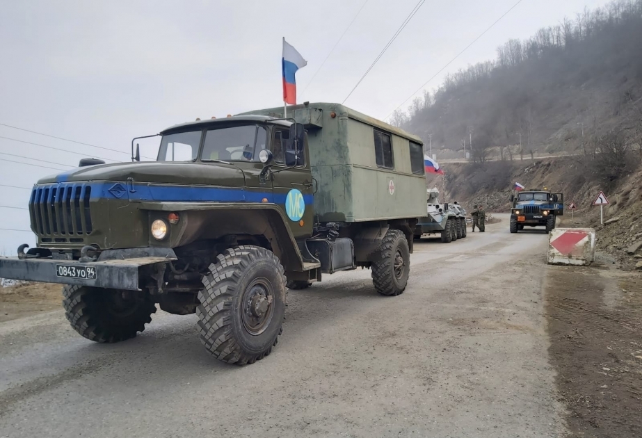 За сутки по территории проведения акции на дороге Лачин-Ханкенди беспрепятственно проехало 99 автомобилей
