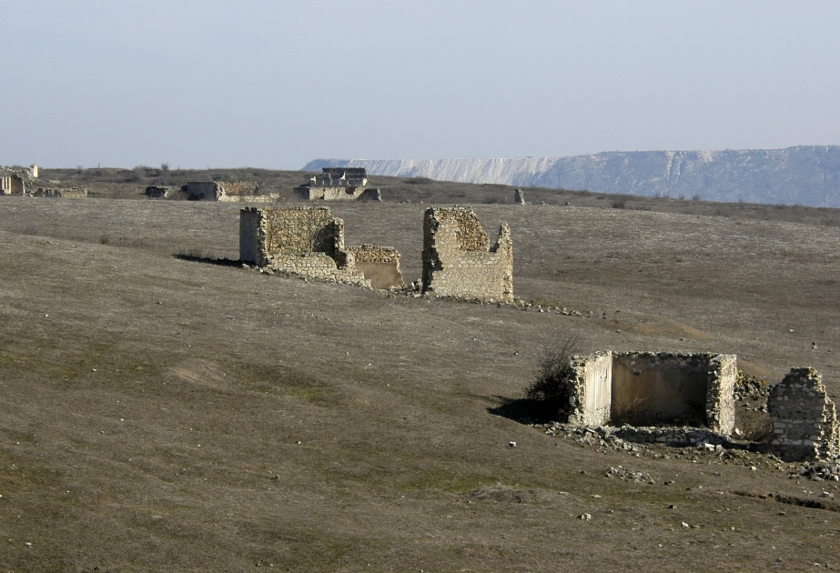Dorf Mollalar in der Region Agdam