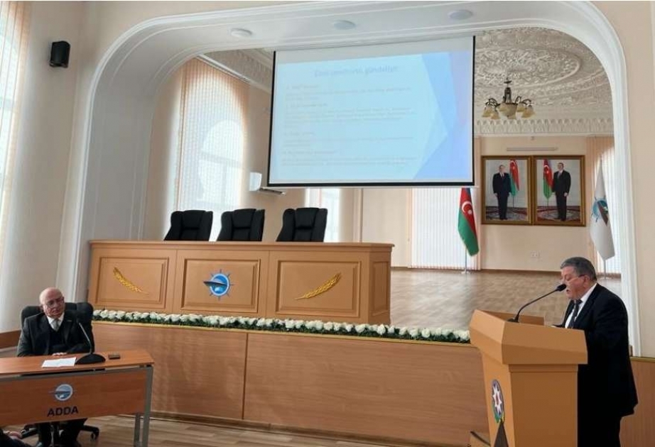 Dövlət Dəniz Akademiyasında “Heydər Əliyev İli” çərçivəsində elmi seminar