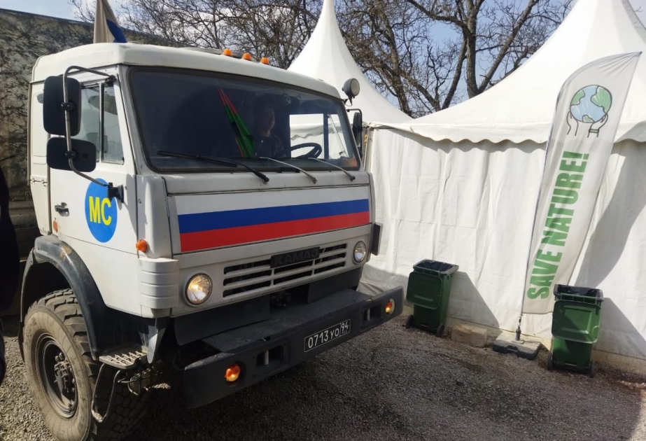 Rusiya sülhməramlı kontingentinin daha 24 avtomobili aksiya ərazisindən keçib