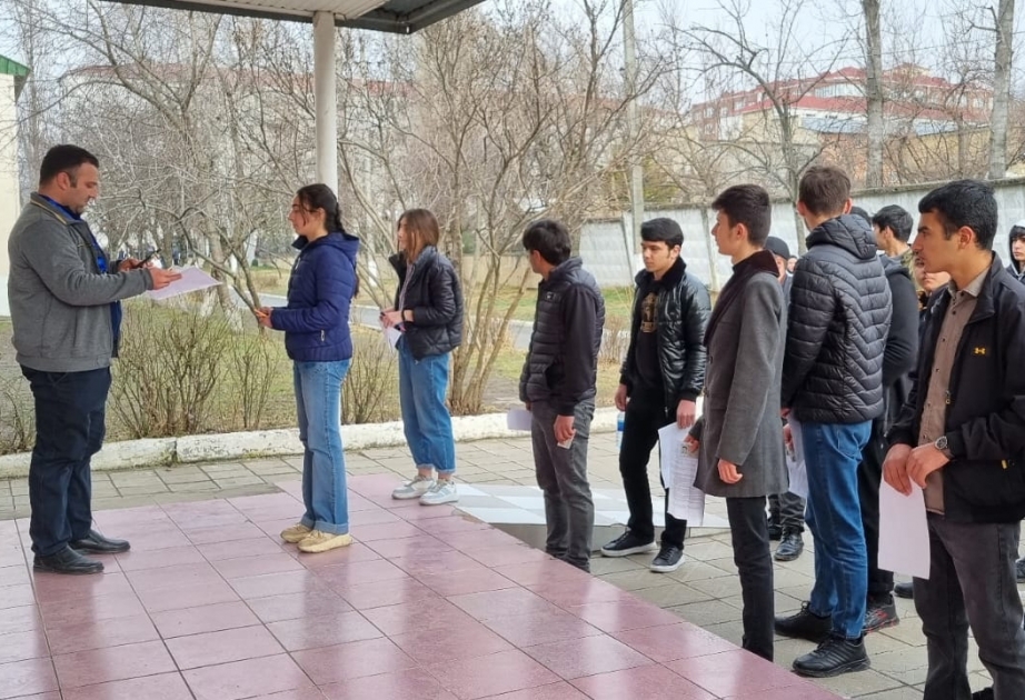 Şəki, Qəbələ və Oğuzda buraxılış imtahanları 17 mərkəzdə təşkil olunub