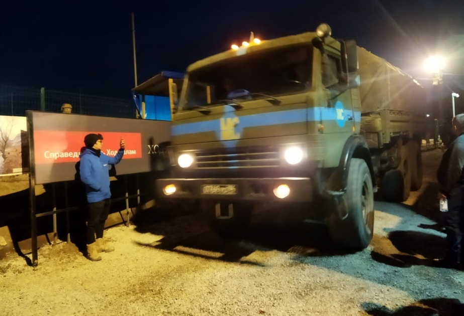 Laçın-Xankəndi yolu: Ötən gün 68 avtomobil aksiya ərazisindən maneəsiz keçib